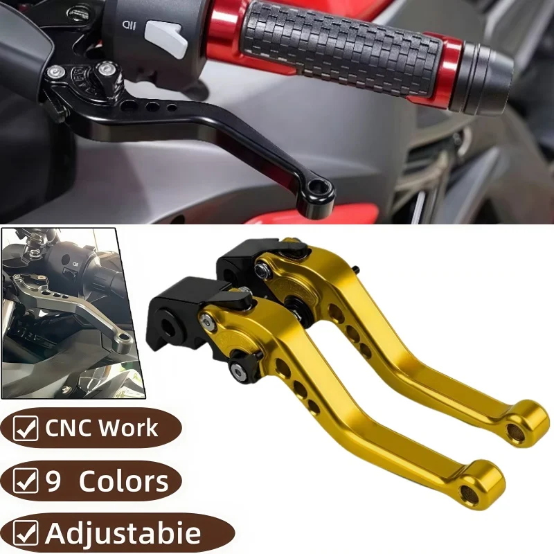 Palanca de Freno Ajustable para Motocicleta Honda CB750 Nighthawk 1991-2008, Manija de Freno y Embrague para CB750 Nighthawk