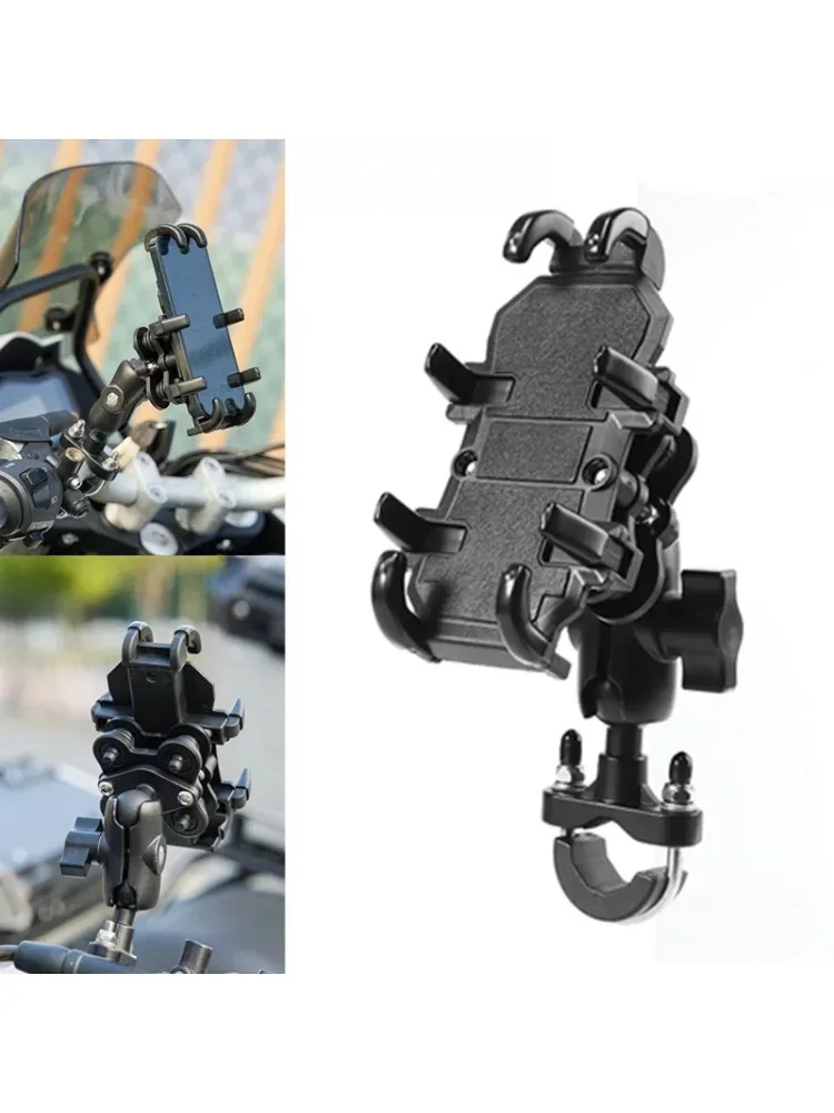 Tempat Navigasi Ponsel Kaca Depan Sepeda Motor untuk SYM Maxsym TL500 TL508 DVR Voltmeter Aksesori Dudukan Aksesori