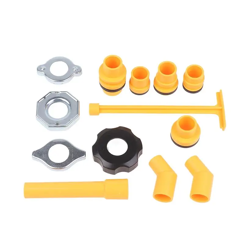Radiator Filling Funnel Kit 15pcs Spill Proof Oil and Coolant Car Fluid Funnel Set for Automotive Workshop Garage Use