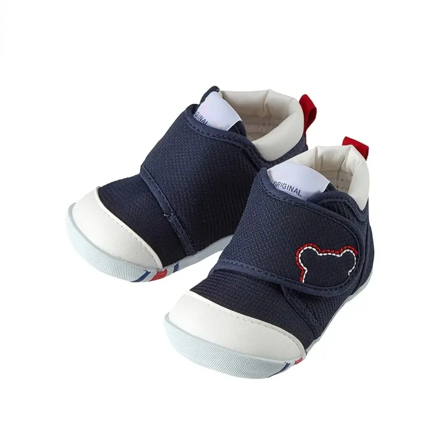 MIKIHOUSE Classic Toddler Baby Sneakers - Soft, Comfortable & Stylish Design for Healthy Feet