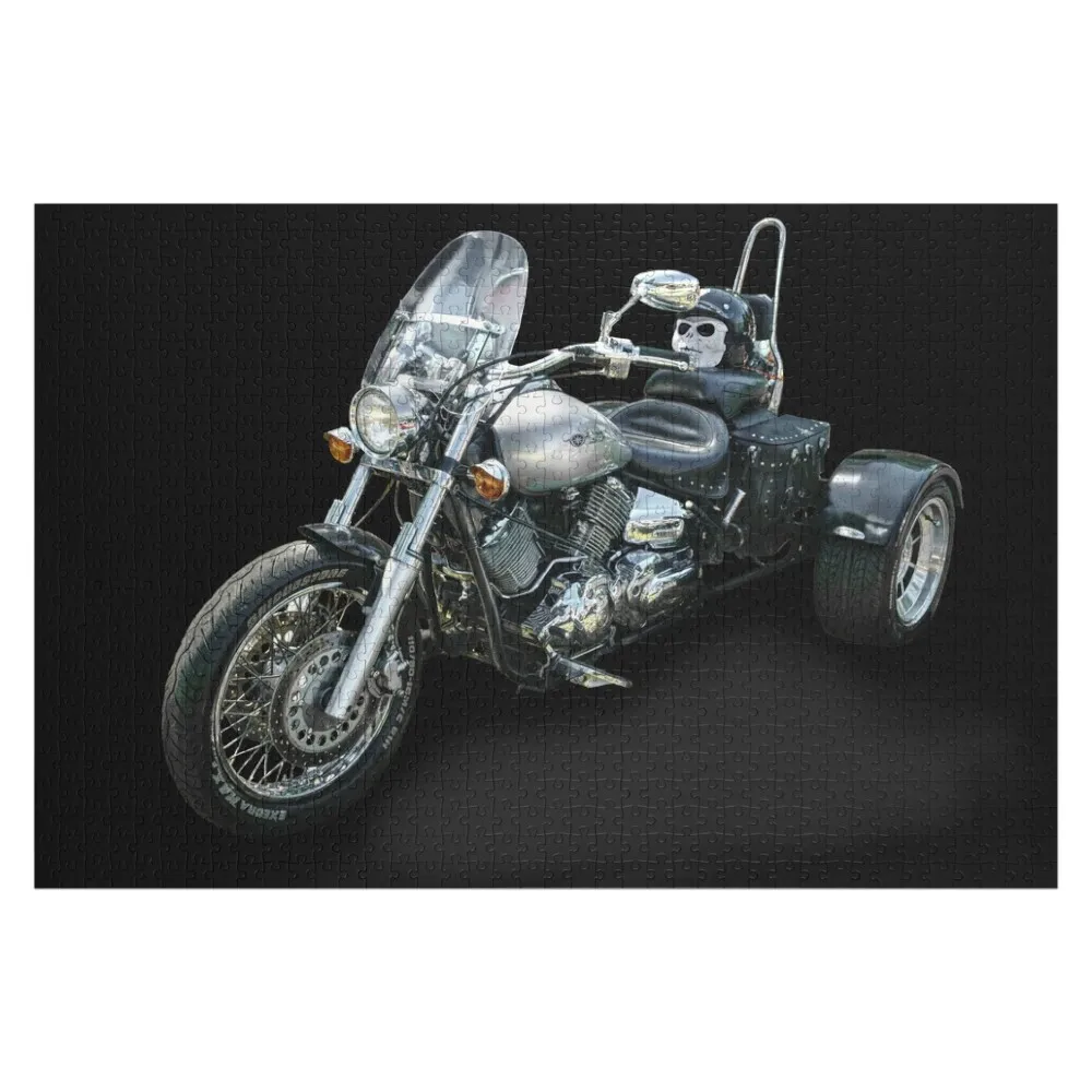 

Bikers Trike Jigsaw Puzzle With Personalized Photo Personalized Name Game Children Custom Gifts Puzzle