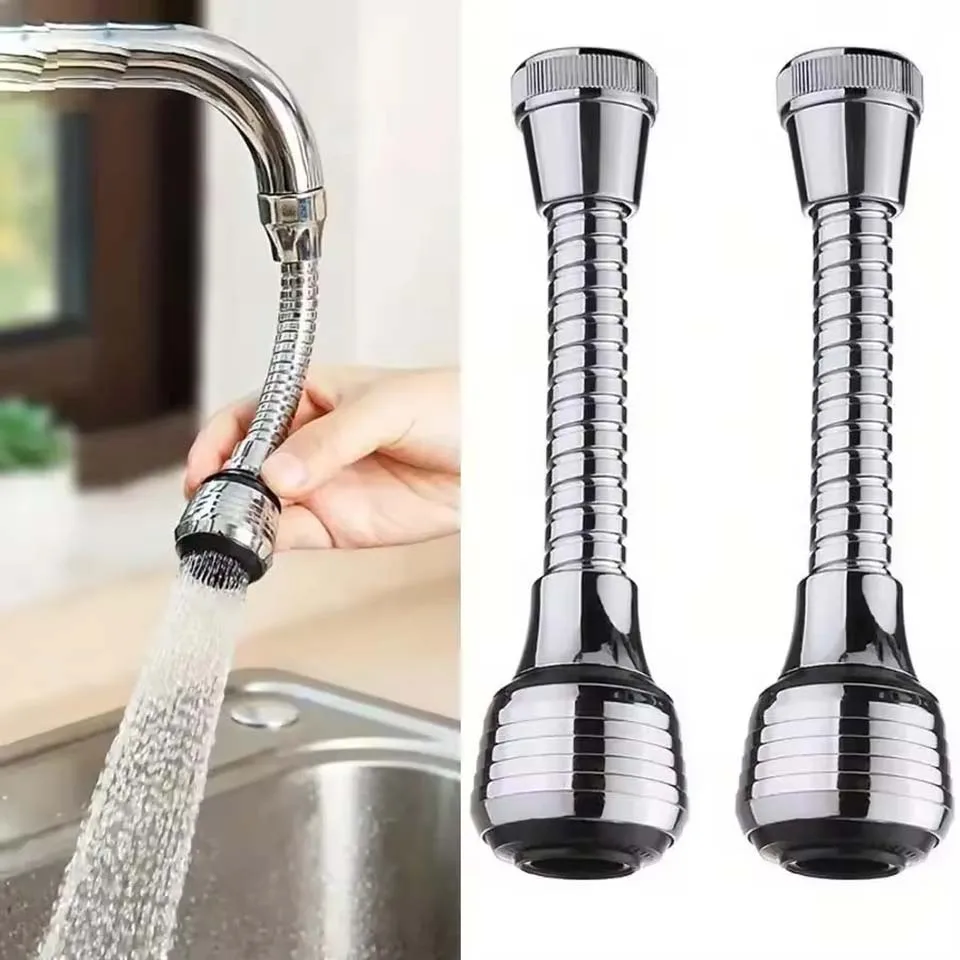 

2pcs Kitchen Gadgets 360 Rotatable Bubbler High Pressure Faucet Extender Water Saving Bathroom Kitchen Accessories Supplies ﻿