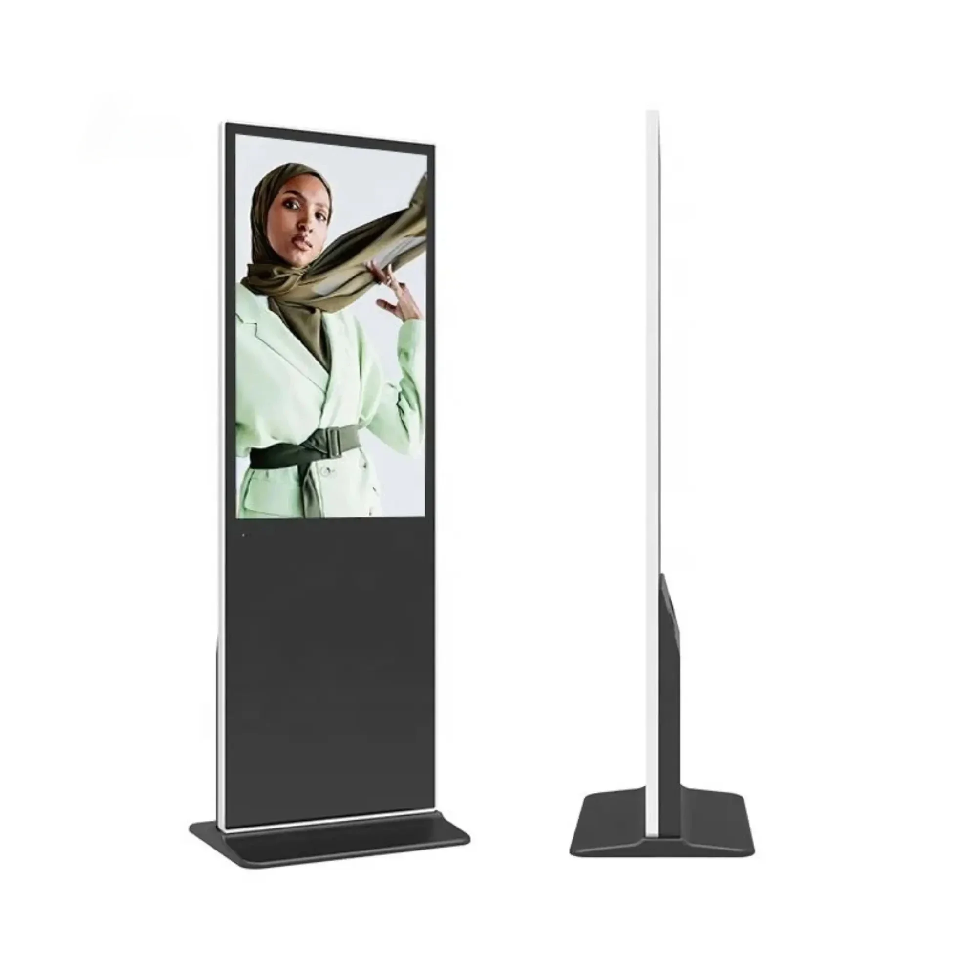 43 49 55 65 75 86 Commercial LCD LED Panel Information Price Advertising Ad Player Touch Screen Interactive Kiosk