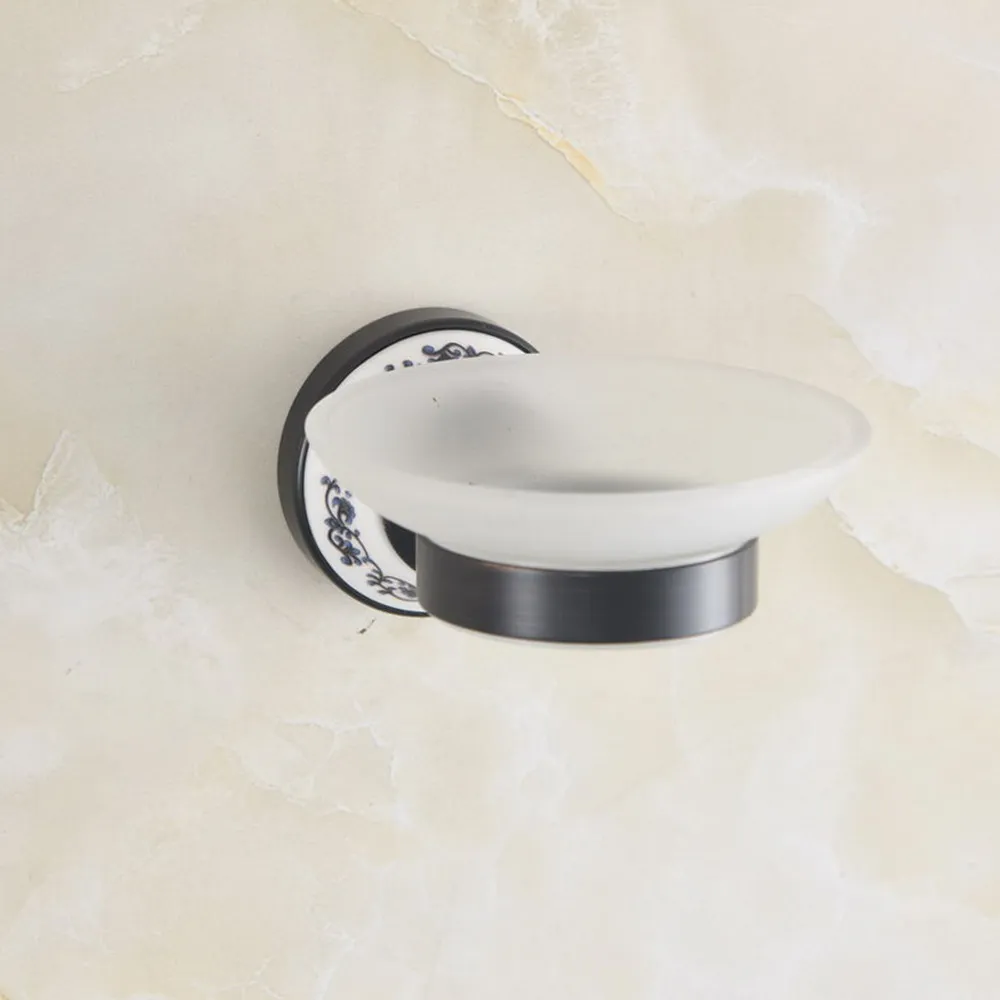 Soap Dishes Oil Rubbed Bronze Soap Basket Wall Mounted Soap Dish Bathroom Accessories Toilet Soap Holder Nba953
