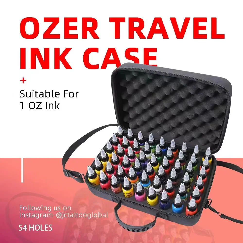 now Tattoo Ink Travel Case  Capacity Up To 54