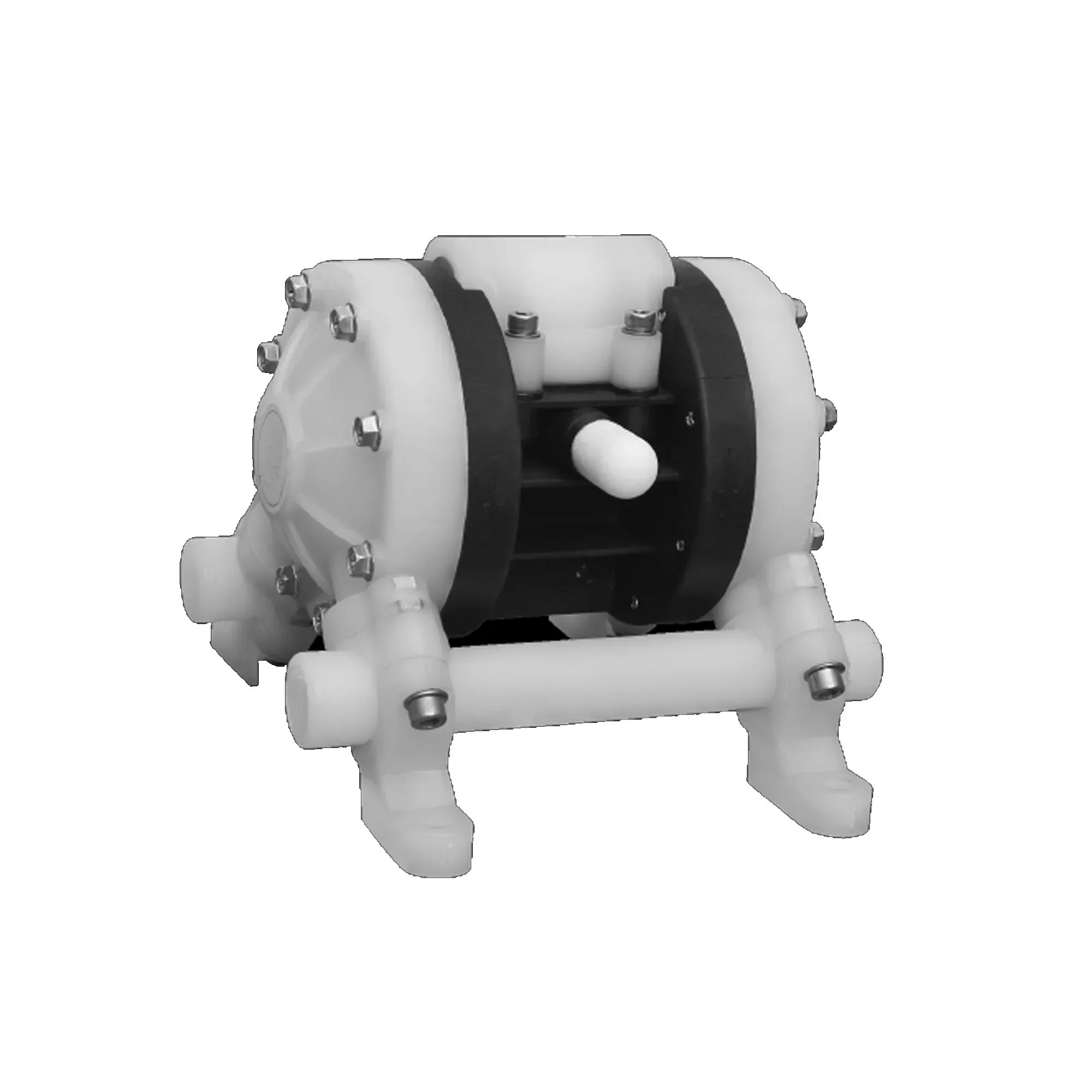 Air Driven Double Diaphragm QBY Series Pneumatic Diaphragm Pump Industrial Transfer
