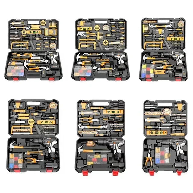 Electrician waterproof household multi-functional hardware tool set