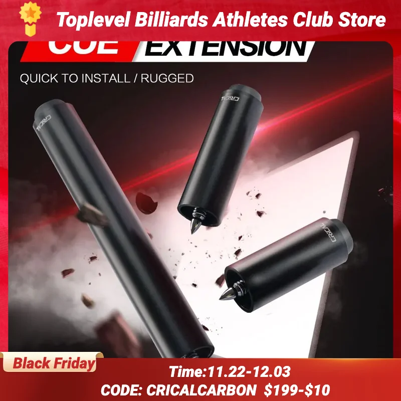 Billiard Pool Cue Extension, Mezz Konllen, How Fury Zokue Predator, Bullet Joint for Carom, Billiard Accessories