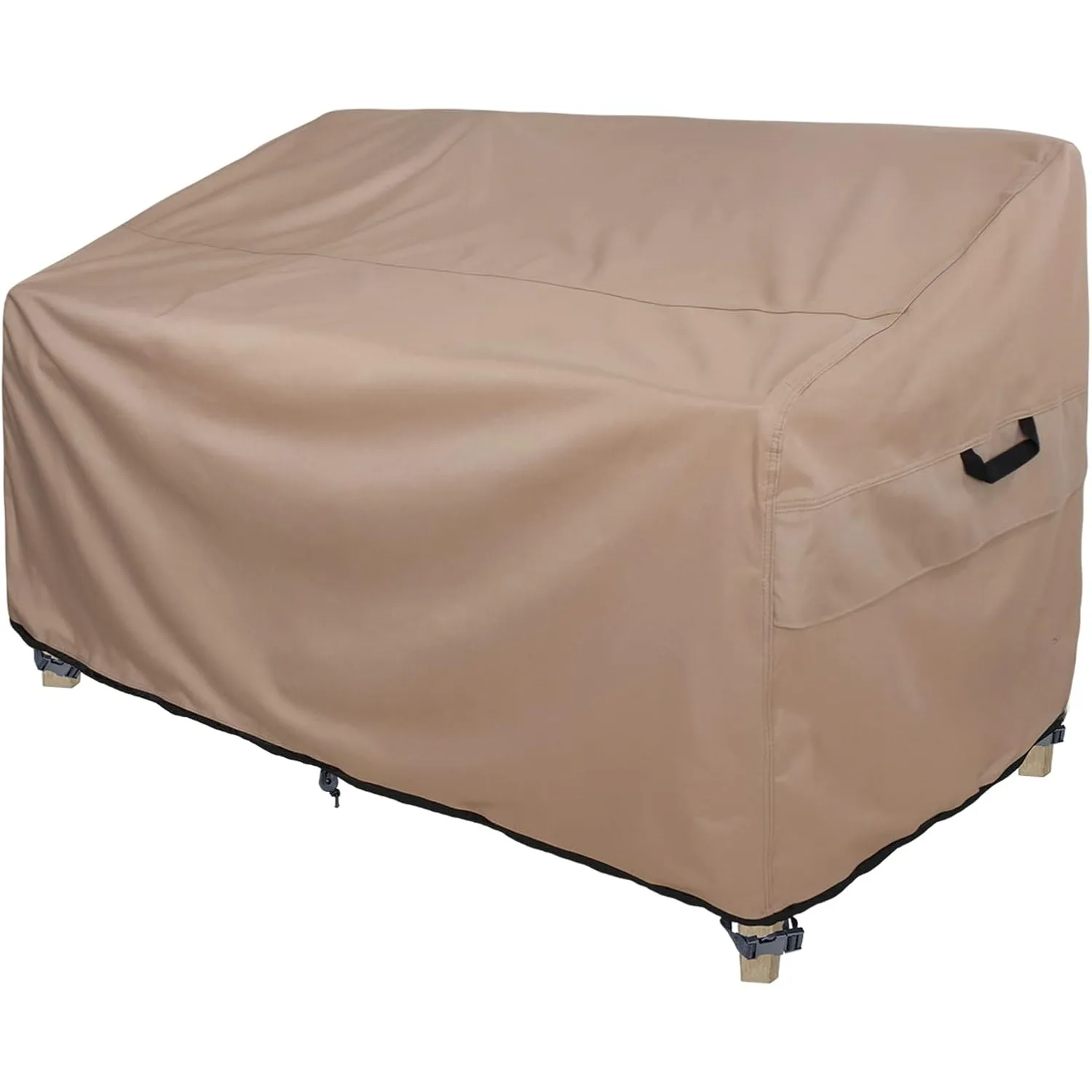 

Patio Furniture Sofa Cover 60W x 35D x 35H inch Waterproof Outdoor 2-Seater Loveseat Cover