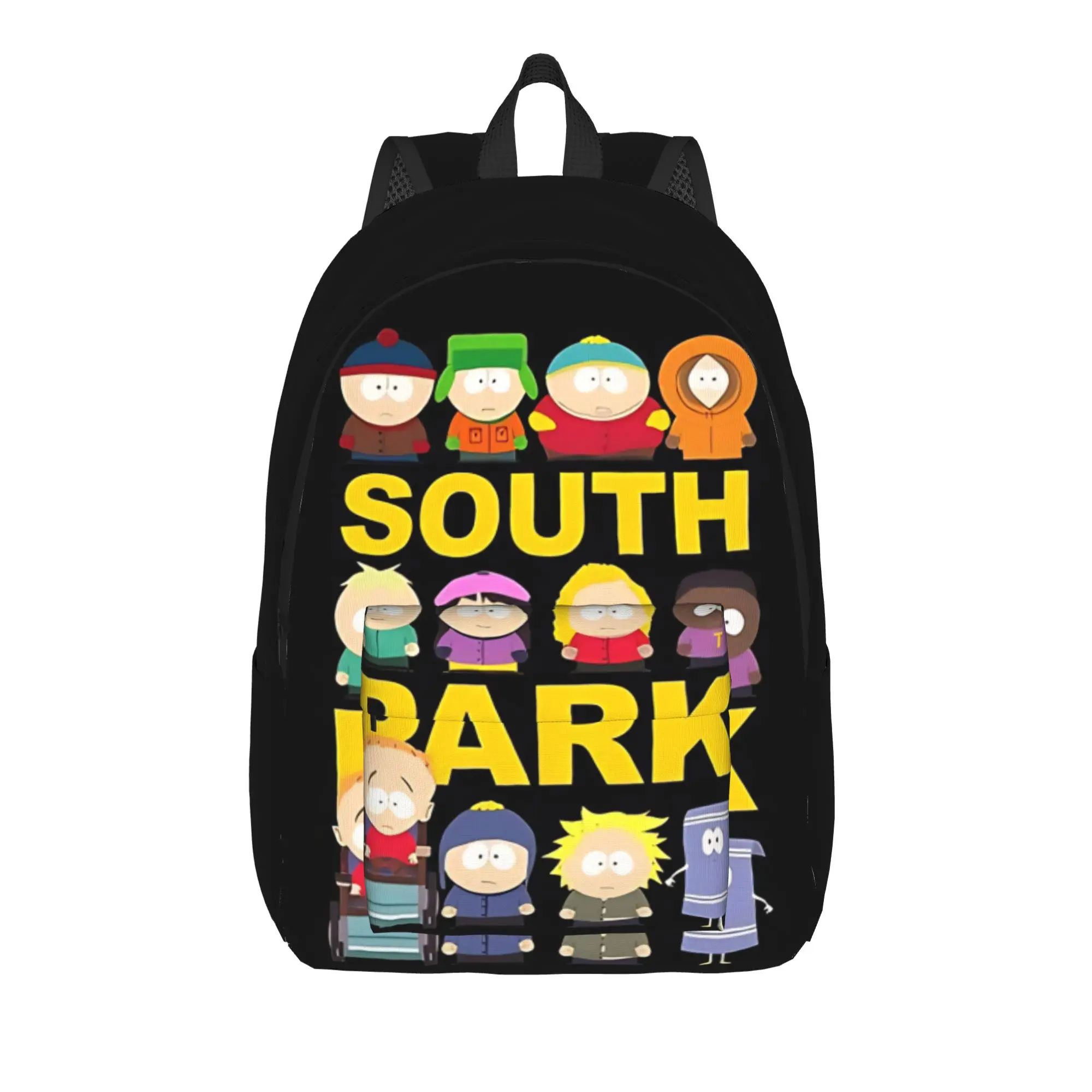

Back to school season Retro 90s Cartoon Backpack S-South Park Female Versatile Backpack