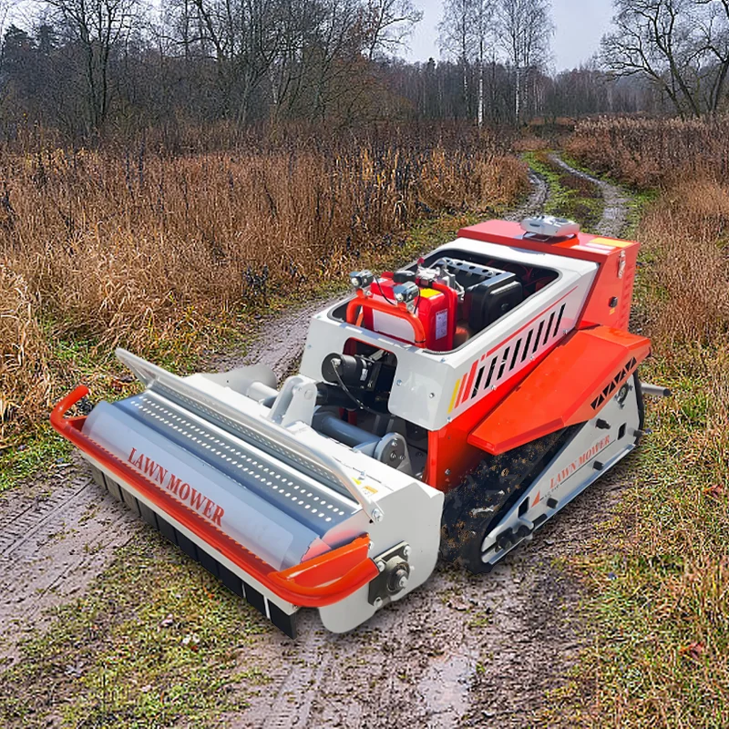 HARYST Advanced Technology 14HP High Horsepower diesel Engine Flail Remote Control Lawn Mower