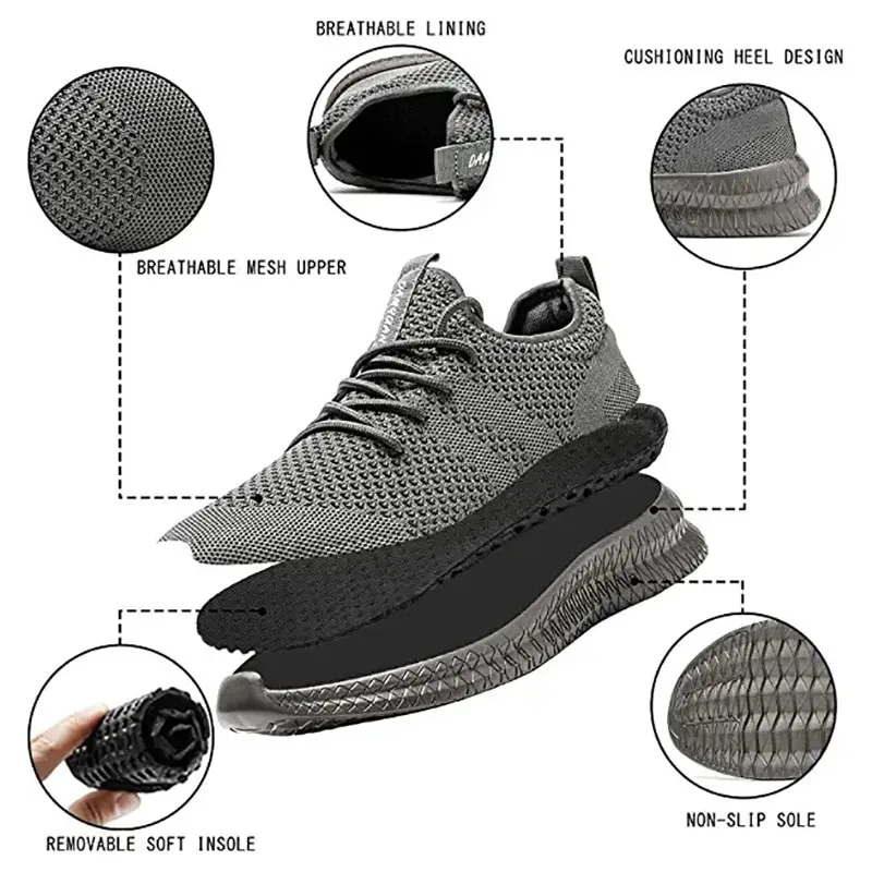 Unisex Running Shoes Women Lightweight Breathable Fashion Walking Casual Sneakers for Men