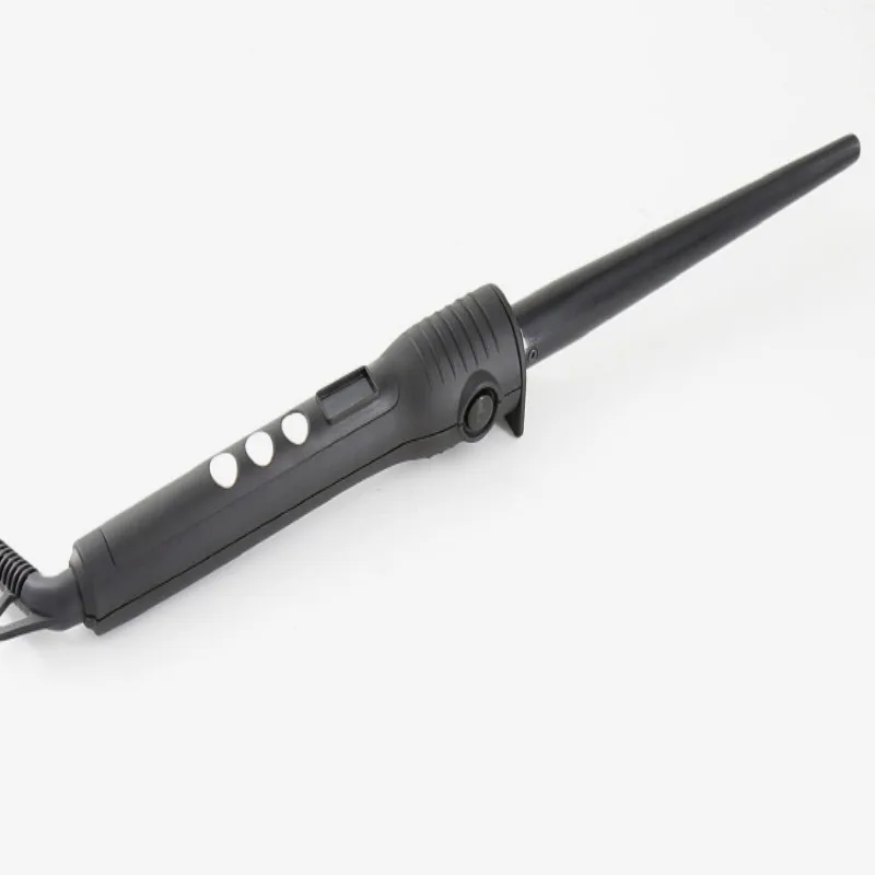 KEMEI 4 في 1 مصفف شعر بكرات الشعر بكرات مكواة تجعيد LCD السيراميك التورمالين الشعر بكرة الشعر متعددة الوظائف أدوات التصميم