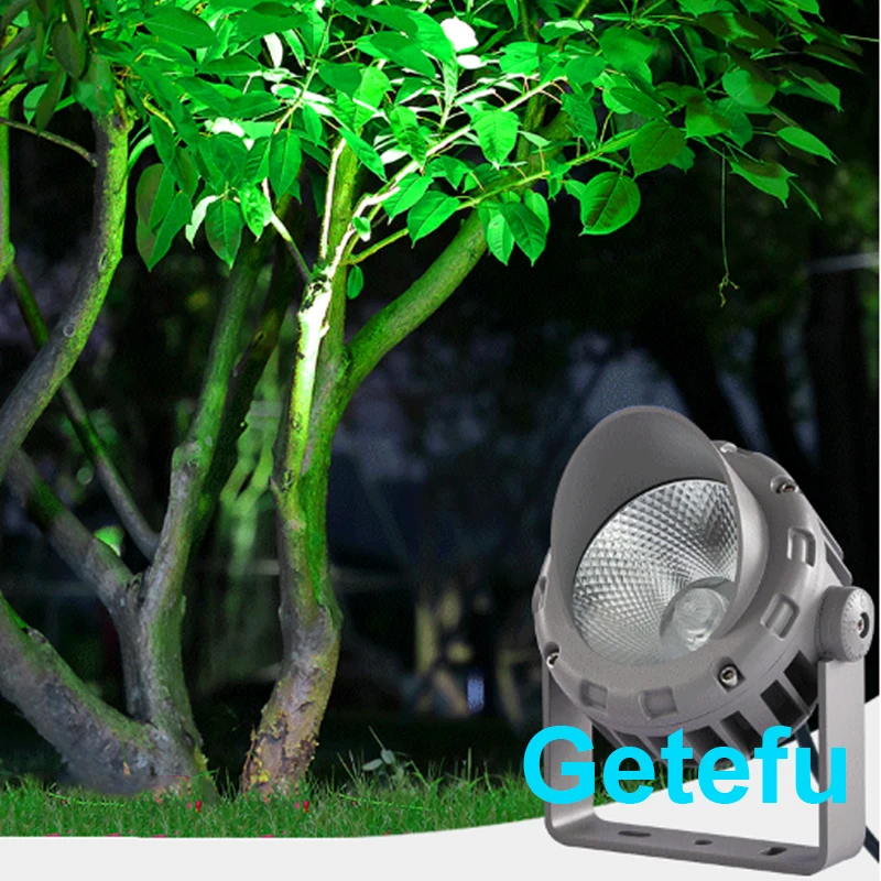 LED COB Gartenbeleuchtung 20W 30W 40W 50W Outdoor-Spike-Rasenlampe Wasserdichte LED-Leuchte Gartenweg-Spotlights AC110V 220V – Detail 7