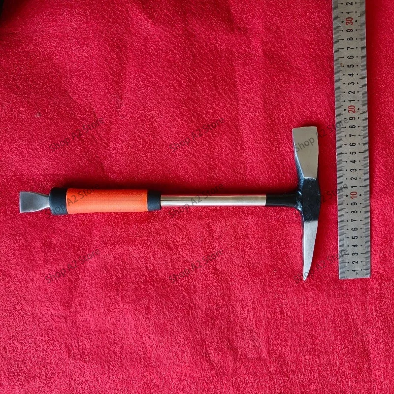 High Hardness Quenched Forged Chipping Hammer, Flat Tail Welding Slag & Rust Removal Hammer for Welder