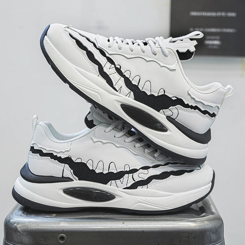 

Мужские стильные повседневные туфли Agan — осень 2023, новые дышащие легкие нескользящие износостойкие кроссовки для бега