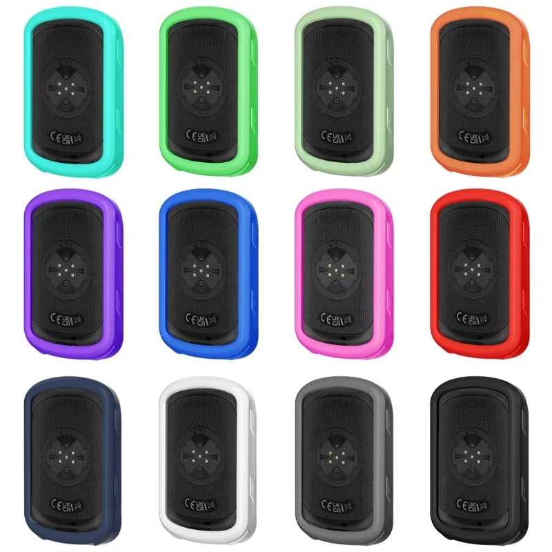 573A Skin-friendly Drop Resistant Anti-Drop Silicone Protective Case Compatible for-Garmin Edge 840 Premium-GPS Bike Computer