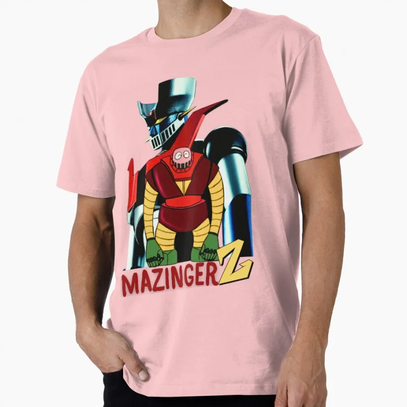 mazinger and boss friends forever Classic Mecha Anime UFO Robot Gift t shirt for man Y2K clothes All size Tops S-6XL Cartoon Tee