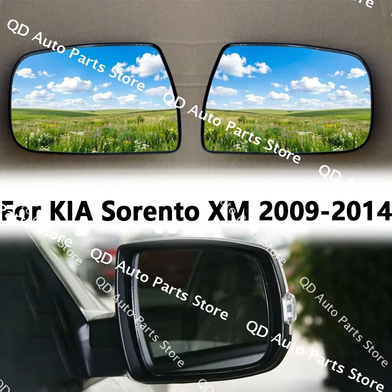 Left&Right Rearview Mirror For KIA Sorento 2009 2010 2011 2012 2013 2014(not for US version)/ Car Wing Mirror Replace Parts