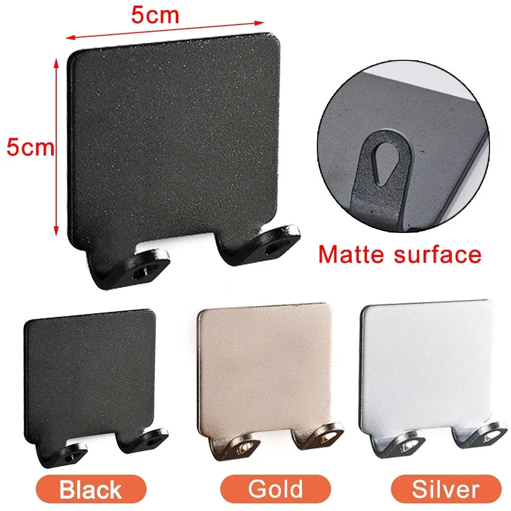 Bathroom Space Aluminum Razor Holder Storage Hook Wall Men Shaving Shaver Shelf Punch Free Razor Rack Accessories Organization image 2