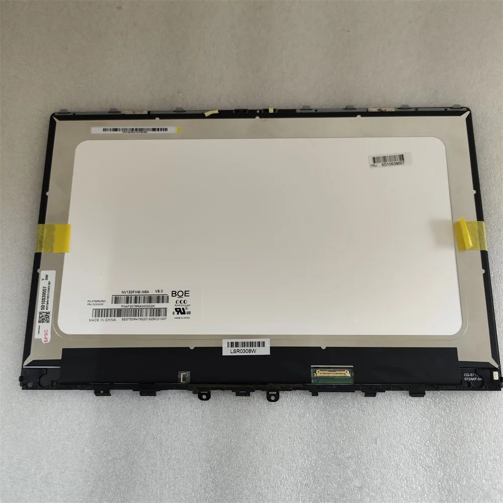 Imagem -06 - Polegada Tela do Portátil 5d10s39557 para Lenovo Ideapad S53013iwl Lcd Screen Display Digitador Assembléia 13.3
