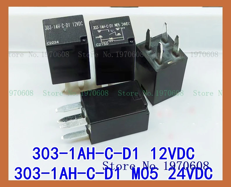 

Реле 303-1AH-C-D1 M05 24VDC 12VDC dip-4