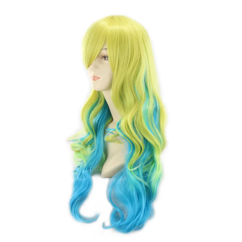 

Kobayashi's Dragon Maid Sister Dragon Luluco Gradient European American COS Wig Headgear