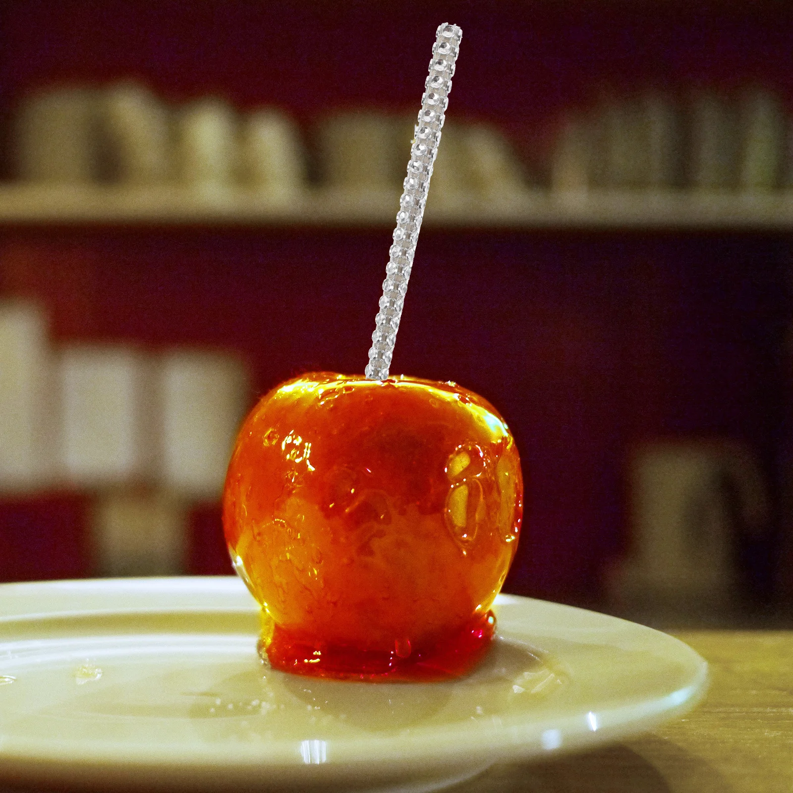 

24Pcs Sparkling Candy Sticks Bling Bamboo Skewers for Holiday Party Dessert Buffets Cake Pops Caramel Treats Cake Pop Sticks