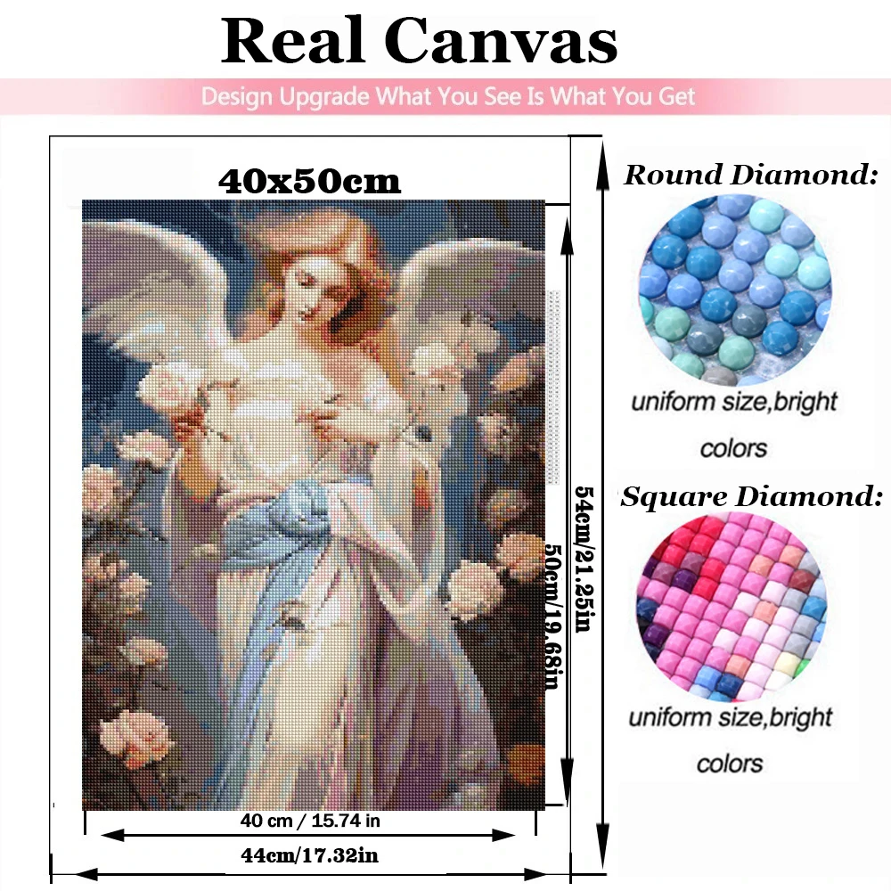 DIY Diamond Painting New Collection Angels and Doves Full Diamond Mosaic Embroidery cross stitch Kit Rhinestone Home Art Decor