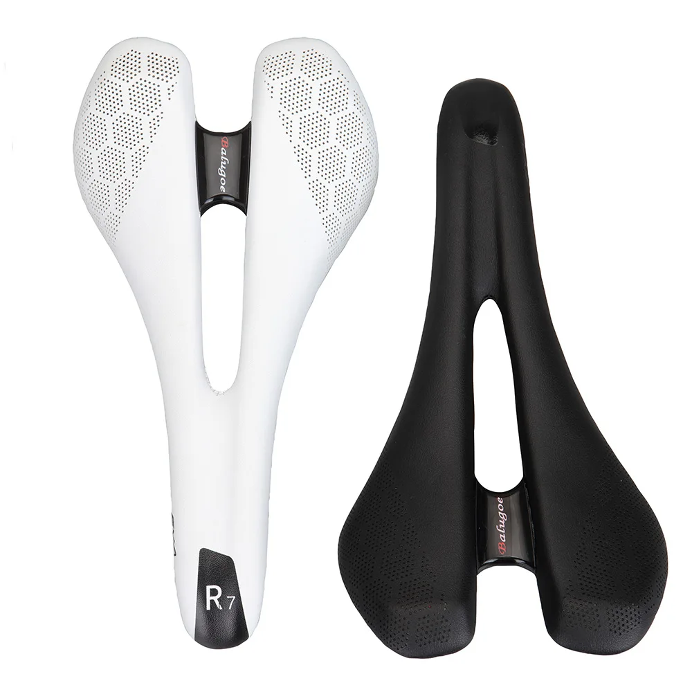 New Design Hollow LightWeight Full Carbon Fiber Rail Bike Saddle EVO Sponge Mtb Road Bike Seat Cushion Bicycle Saddle