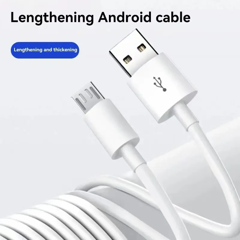 Android single port white usb data cable suitable for Huawei LG Google Motorola Samsung Meizu mobile phone mirco charging cable