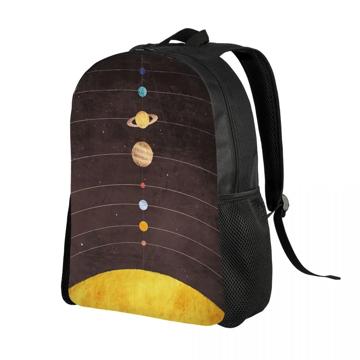 Solar System Backpack Daypack Large Capacity Children BookBag School Bag Shoulder Bags for Men Women