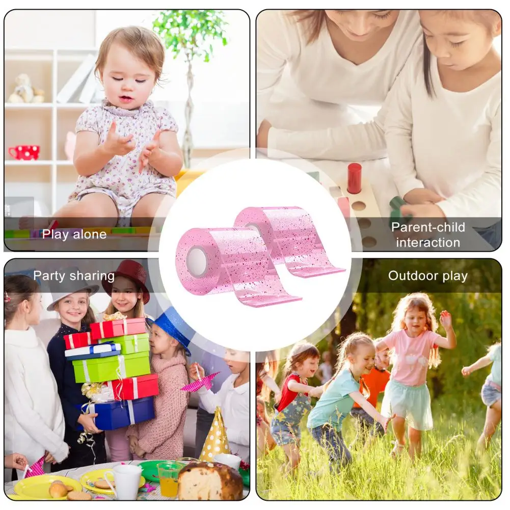 Милые воздушные шары для детей, креативный набор воздушных пузырей для детей и взрослых, безопасный ленточный набор для самостоятельного изготовления воздушных пузырей, забавные поделки