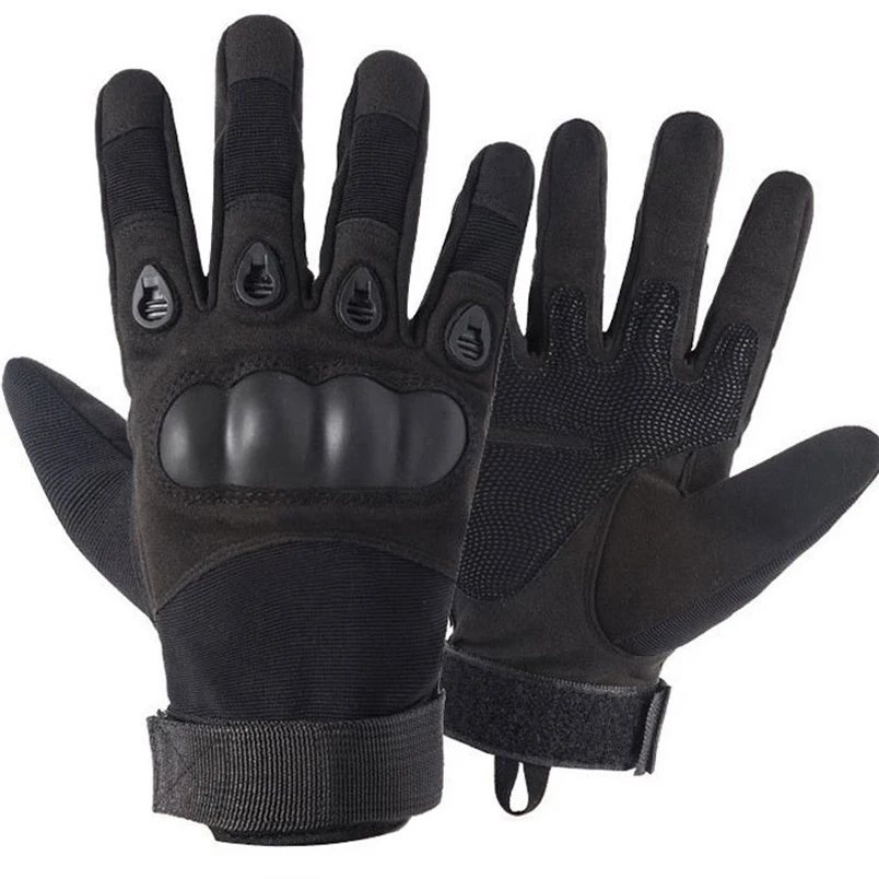 Tactical Gloves Long Finger Special Forces Soft Shell Design Climbing Motorcycle Gloves Winter Canvas Gloves Fan Sports