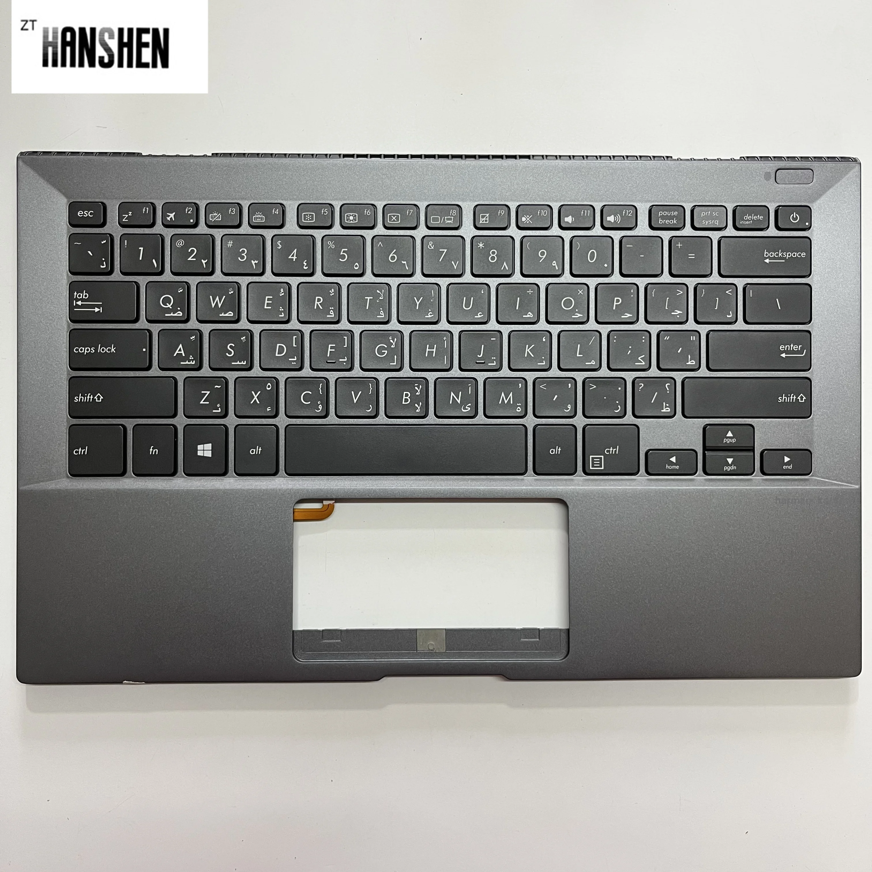 HANSHEN AR IT RU UK PO SP For Asus Linlong Pro Pro B9440 B9440U B9440UA Palmrest US Keyboard Upper cover Backlight C shell