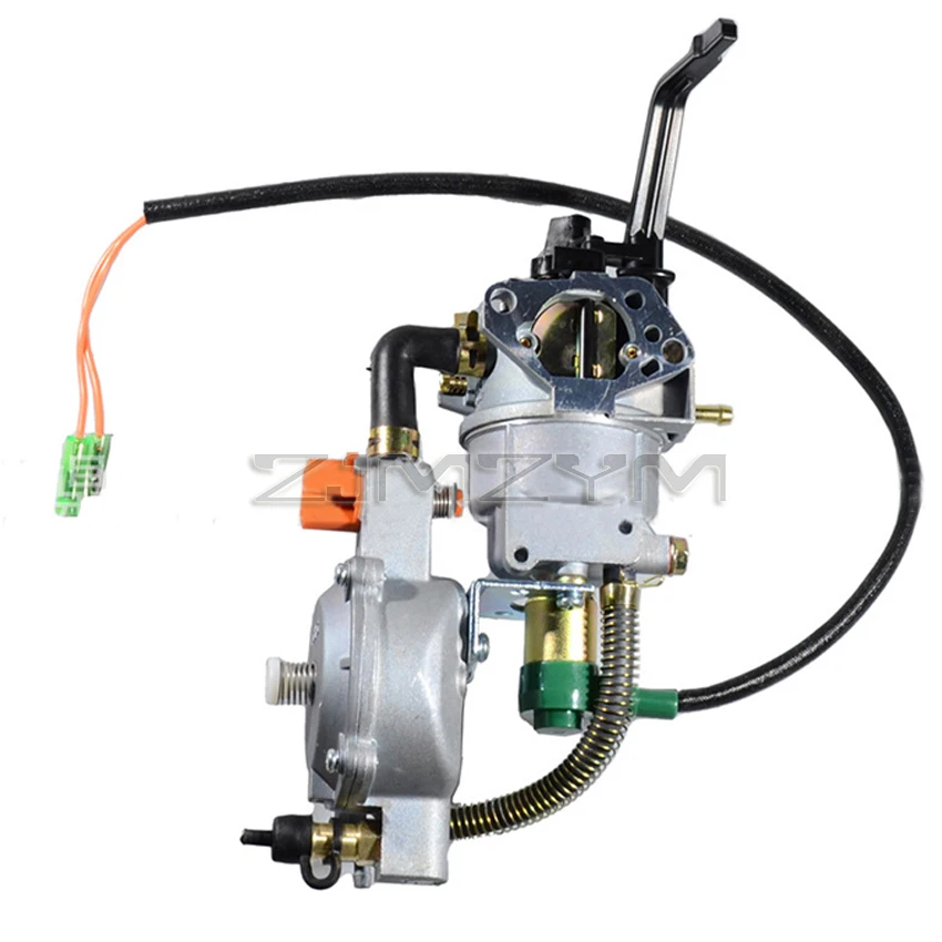 LPG Conversion Kit Fit GX390 GX420 188F 190F 5KW 6.5KW 7KW 8KW Gasoline Generator 13HP 15HP CNG MANUAL CHOKE Dual FUEL Carb