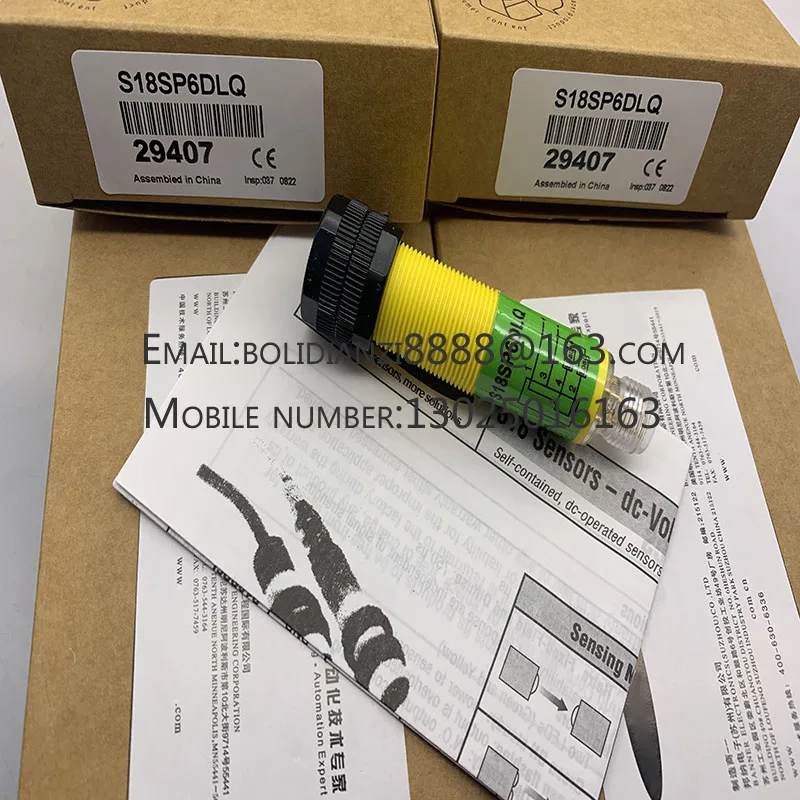 

High-quality QS18VP6LLPQ8 QS18VN6LLPQ8 Photoelectric sensor Real shooting