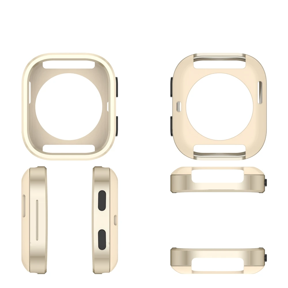 لساعة Amazfit Bip 6 الذكية حافظة معدنية مدي حافظة صلبة بديلة بلون سادة