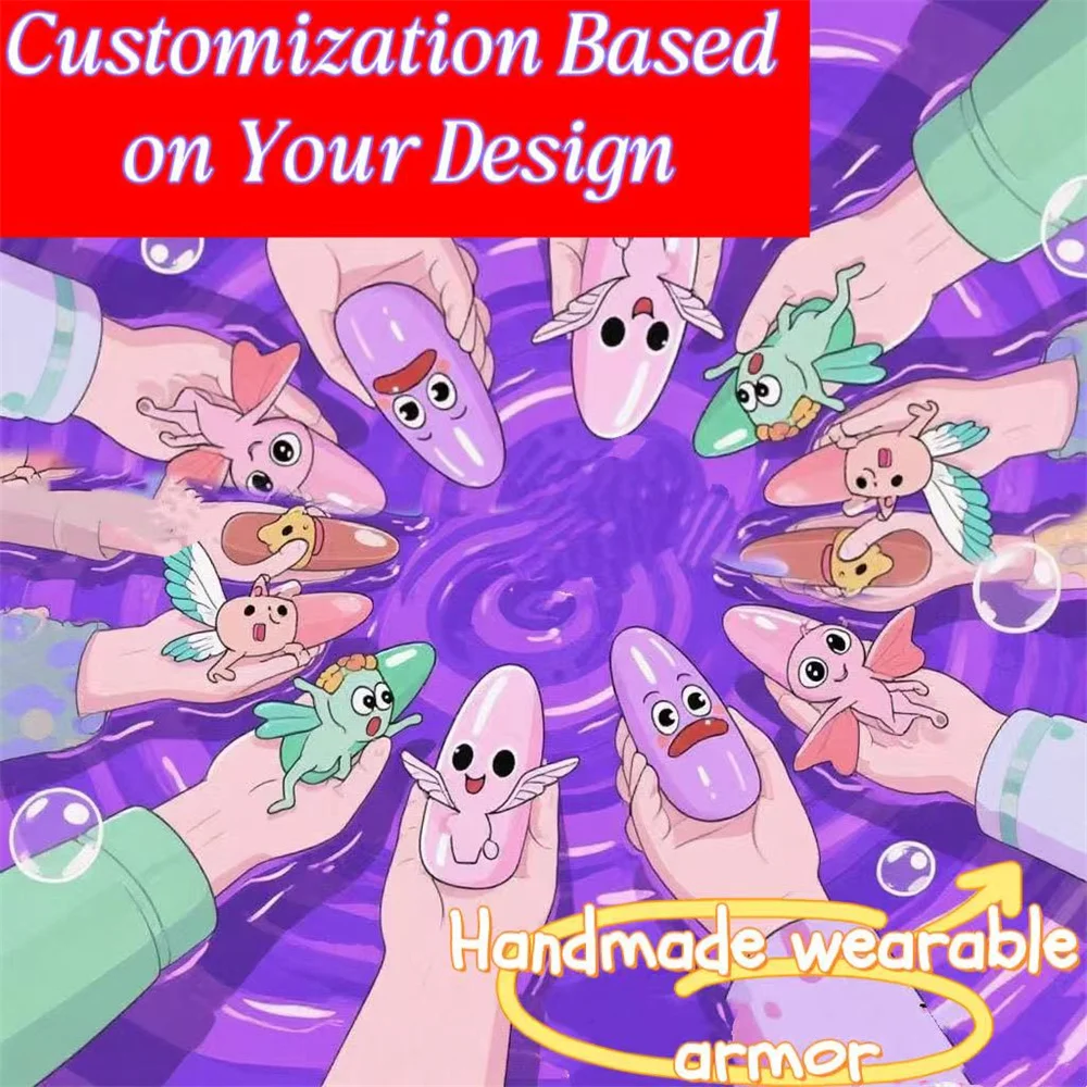 10Pcs Customizable handmade wearable armor (7-day production and shipping)