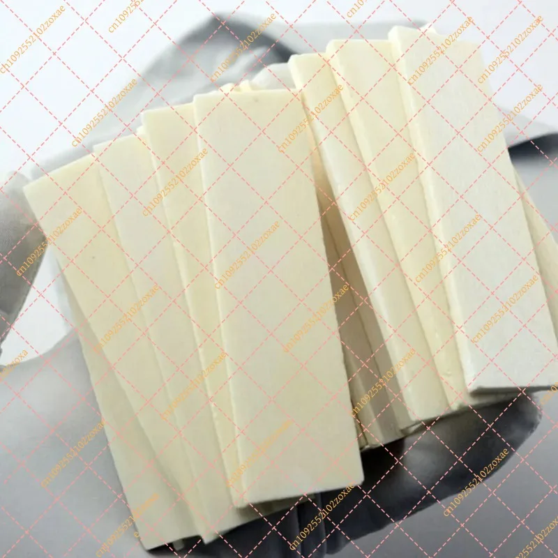 LF 5Pcs 100x30x4mm Natural Bone Knife Handle Scales Slabs DIY Handle Making Material Block Bar