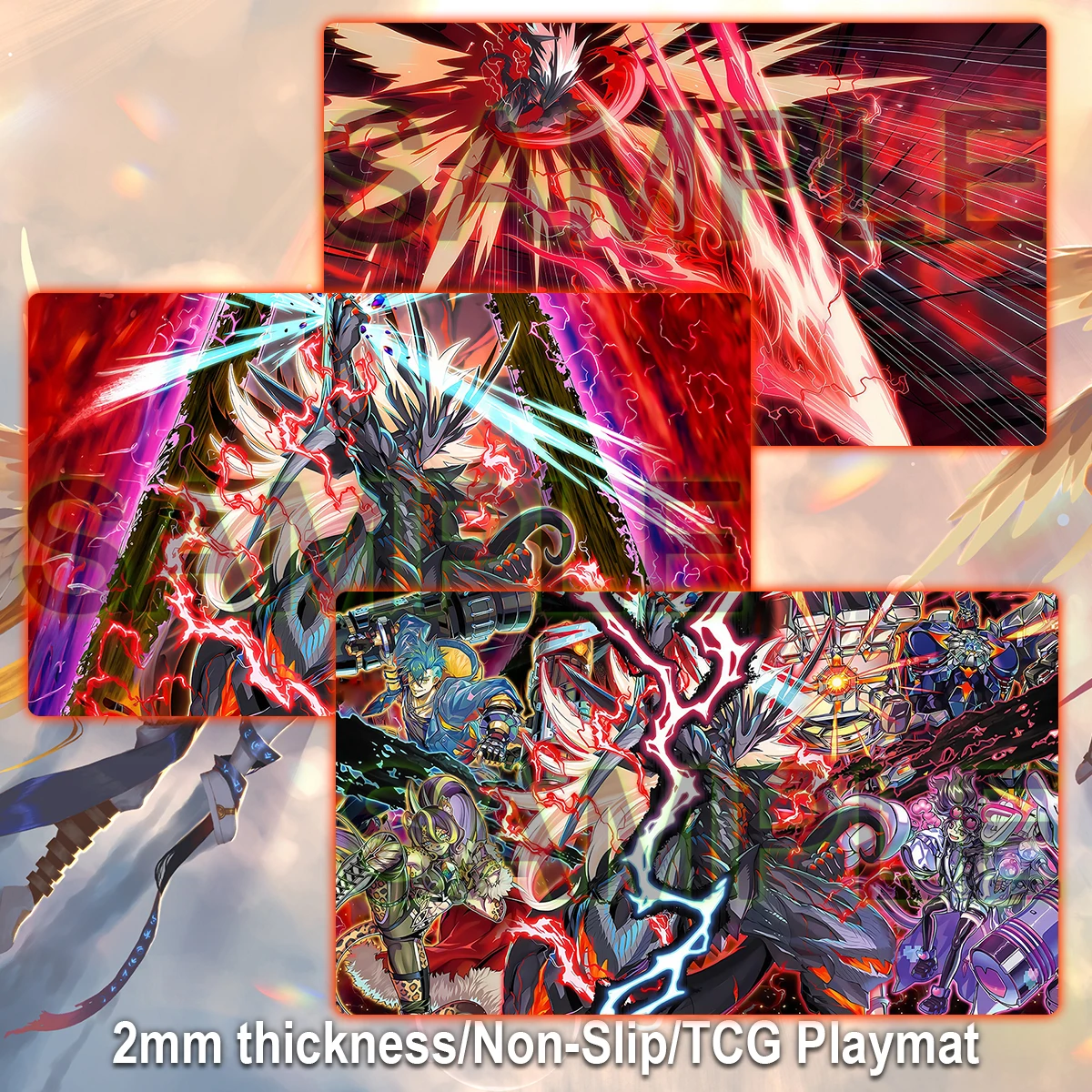 

YuGiOh Vanquish Soul Caesar Valius Playmat‎ Pantera TCG CCG Mat Vanquish Soul Calamity Caesar Trading Card Game Mat Mouse Pad