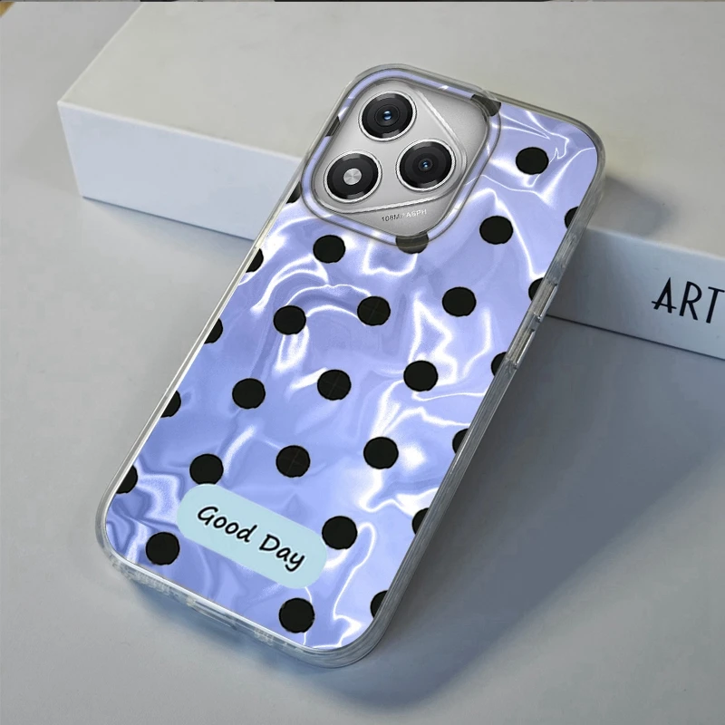 Funda de lunares para mujer y niña, funda para Honor 400 Pro X9c Magic7 Magic6 Magic5 200 Lite 200Pro Smart X9a X8a X8b X8c X7c X8