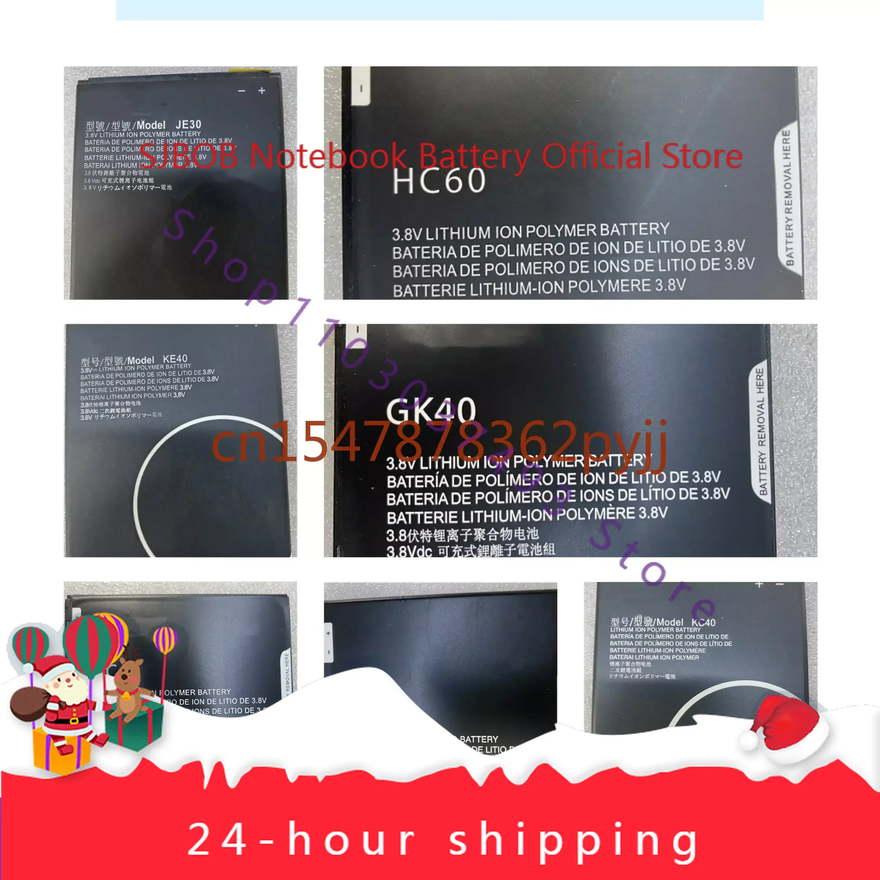 High quality products For Moto/Motorcycle Gk40 Gk50 Hc40 Hc60 Ke40 Kc40 Je30 Brand New Battery