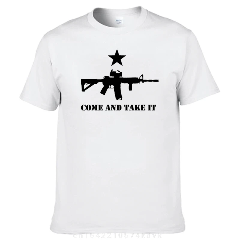 AR15 Rifle Gun Pro Guns 2nd Amendment NRA Come And Take It T Shirt Tee Gift New long sleeves
