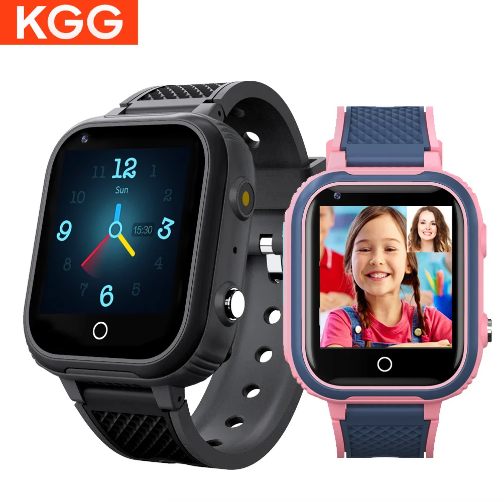 KGG LT21 4G Smart Watch Kids GPS WIFI Video Call SOS IP67 Waterproof Child Smartwatch Call Back Monitor Boy Girl Phone Watch