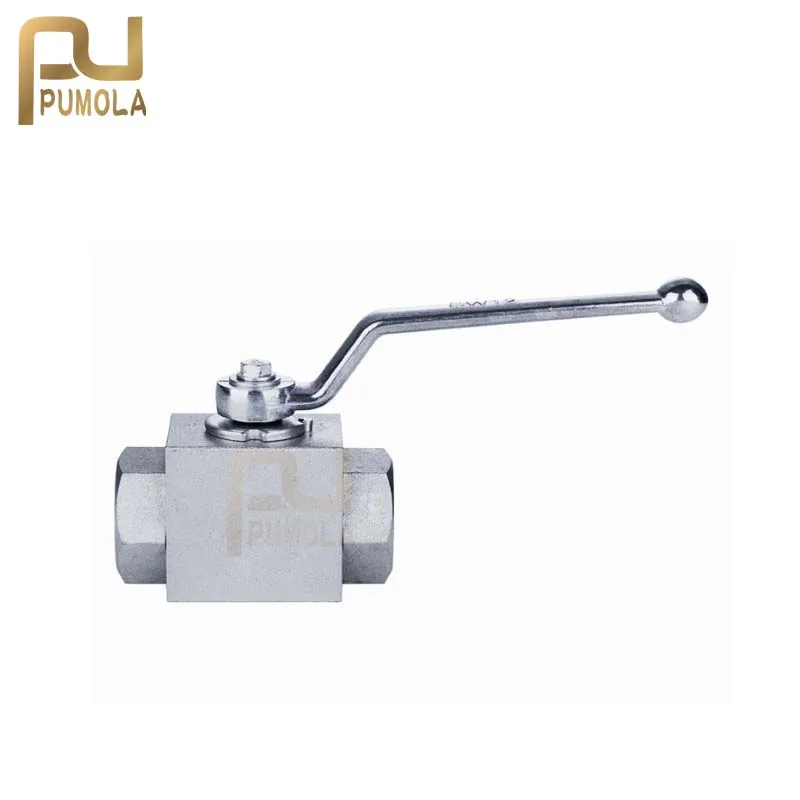 High Pressure Ball Valve KHB Type Carbon Steel Series KHB-1/4 3/8 1/2 3/4 1 1-1/4 1-1/2 2 NPT