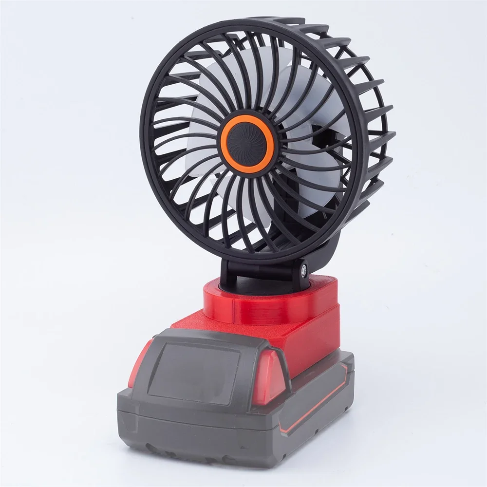 Portable Workshop Jobsite Camping Fan For Milwaukee 18V Li-Ion Battery Bare Tool Cordless Fan(Battery not included)