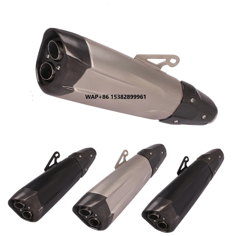 

Universal Motorcycle Exhaust for 1290 Super Adventure 51mm Carbon Fiber Motorcycle Exhaust Pipe R1250R Moto