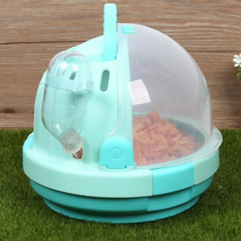 Rodent Travel Box  Eco-friendly Small Animal Clear Transport Container  Sanitary Hamster Carrier Box