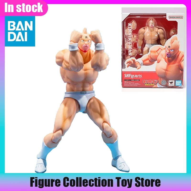 Figura de Acción Coleccionable Original de Bandai SHF Kinnikuman -ARC: PERFECT ORIGIN- con Articulaciones Móviles, Modelo de Juguete, Adorno, Regalo para Niños